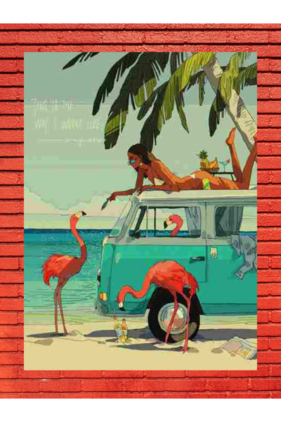 Shuttle Park Προσαρμοσμένη σχεδίαση Ξύλινη αφίσα Διακοσμητικό Τραπέζι τροχόσπ...