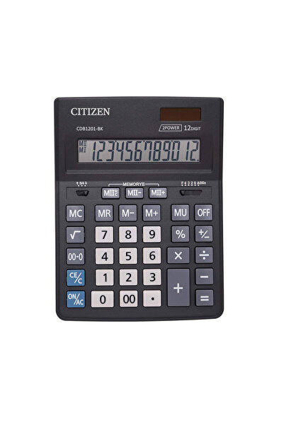Citizen Büyük Hesap Makinesi CDB-1201BK