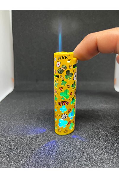 KKK Renkli Sarı Işıklı Çakmak