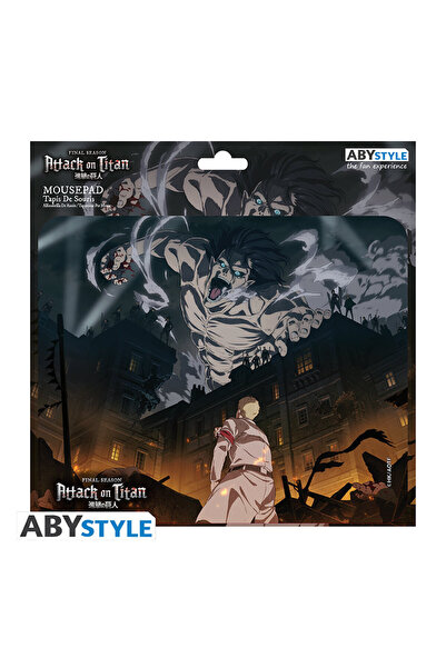 ABYstyle ATTACK ON TITAN - Mousepad flexibil - Artă cu personajele S4 - ABYAC...