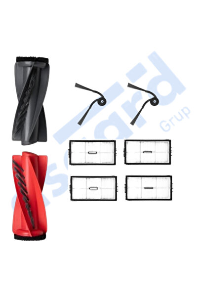 Asgard Grup Roborock Saros 10R-Q Revo Curv X متوافق مع فرشاة رئيسية واحدة وفر...