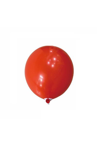 SDX Market Set de 100 de baloane din latex, roșu coral, retro, 30 cm