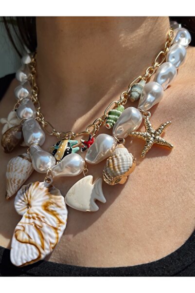 Store Deniz Kabuklu Charm Kolye