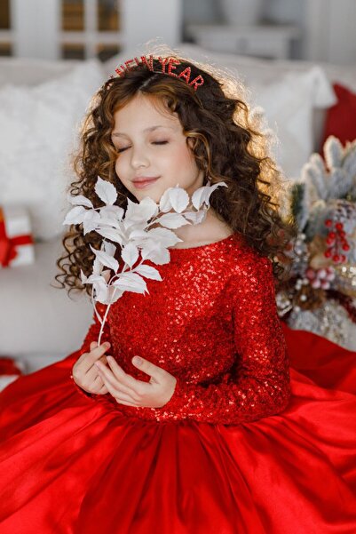 MODA Kız Çocuk Doğum Günü Parti Elbisesi