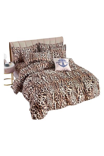 OEM Elegant Single Bedding Set for 1 Person with 4 Pieces, Multicolor, H2