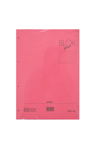 Bayındır Kolej Yedeği A4 50 Yaprak Çizgili Pembe Bbn0213