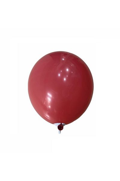 SDX Market Set de 100 de baloane din latex, roșu perlat, retro, 30 cm