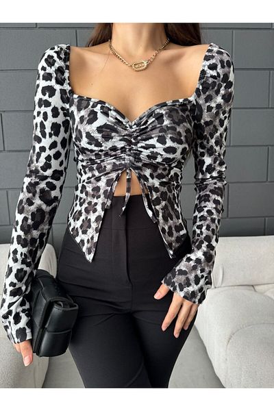 COCONALY Modern Turkish blouse