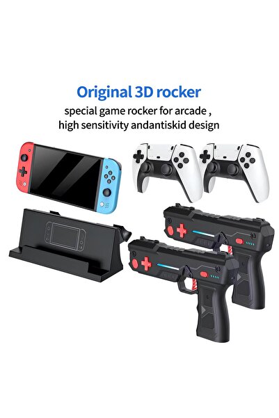 NOMTEKNO M20 PRO 9 Parça Video Game Seti 4K HDMI Mini TV Oyun Konsolu +2 Kabl...