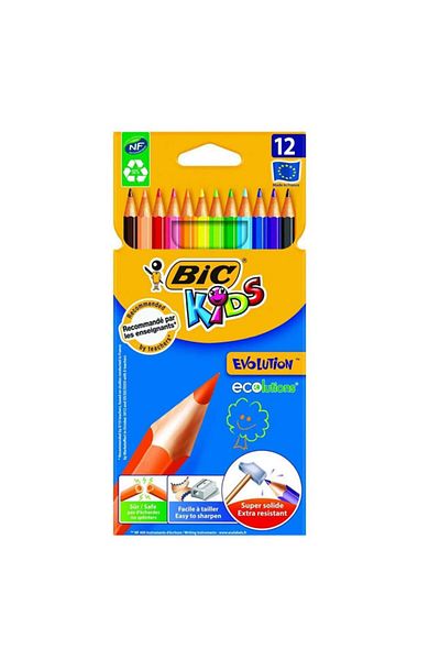 Bic Evolution 12 Dry Crayons 82902910