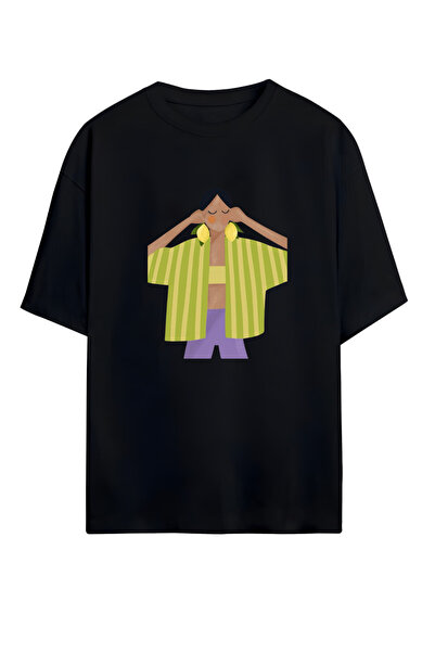 MAGORS امرأة - تي شيرت كبير الحجم