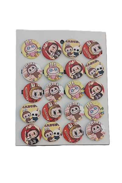 şahane parti شارة معدنية بطابع لابوبو 10 قطع