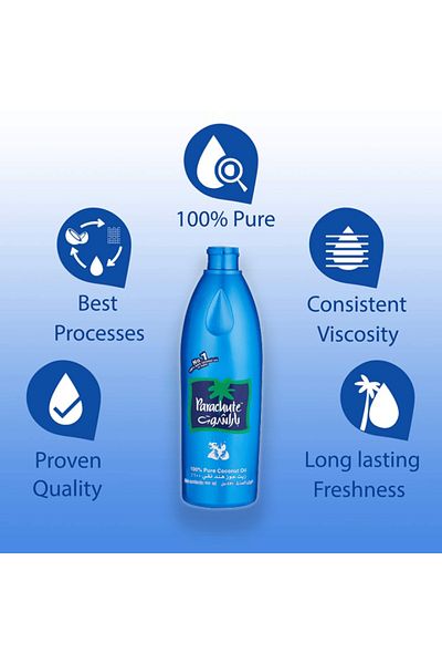 Parachute 100% Pure Coconut Oil by - 450ml