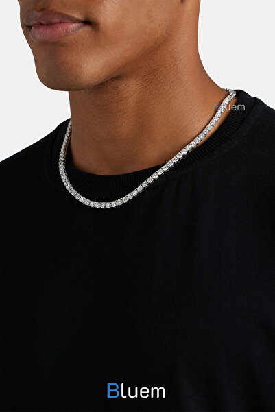 Bluem سلسلة Axis - قلادة ستون للرجال من الفولاذ المقاوم للماء