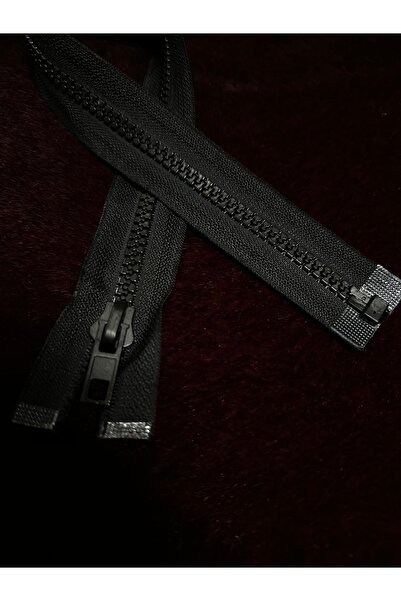 e tuhafiye 1 fermoar negru gros T8 (49 cm)