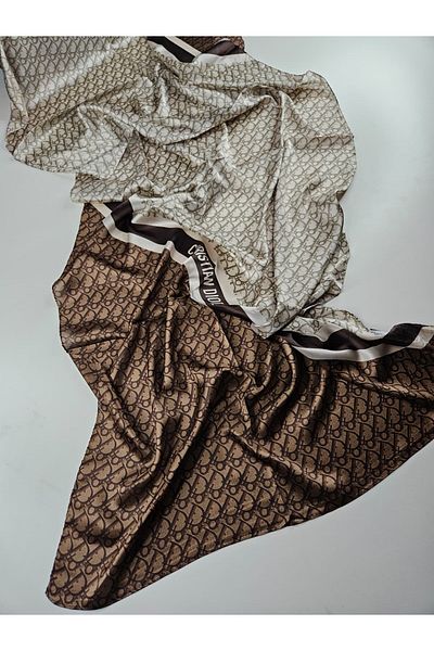 Webinay Home Εισαγόμενο Dior Silk Voile Shawl Scrafs Hijab Silk Voile Shawl