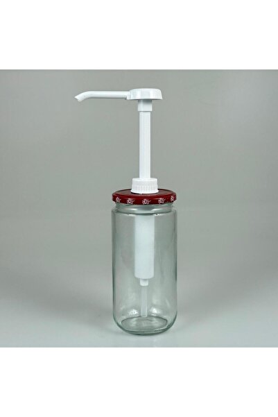 Ahsa Ticaret POMPALI BAL KAVANOZU - 720 ML CAM