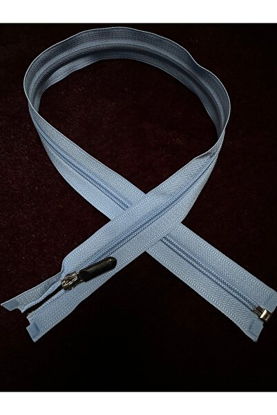 e tuhafiye 1 bucăți fermoar tip 10 din nailon, albastru deschis, cu dinți gro...