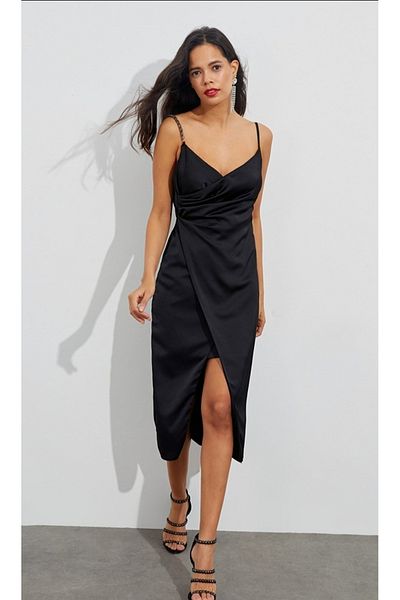 auzou eveil Women's Satin Strap Dress