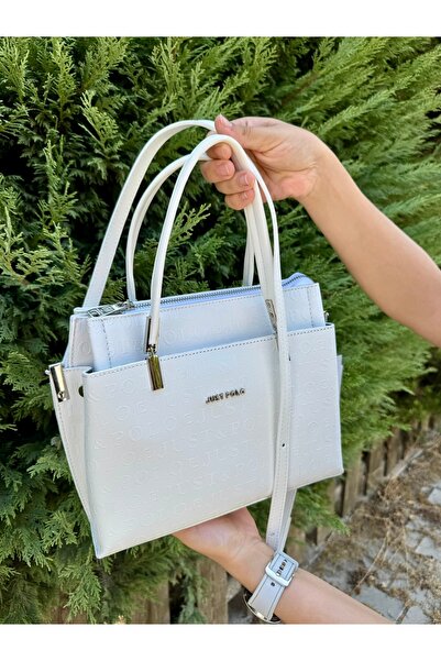 Just Polo Women's Medium Size Waterproof Stylish Comfortable Hand and Shoulder Bag Shopper 234045Pc