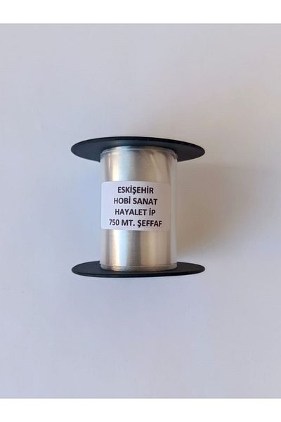 Eskişehir hobi sanat 750 Meters Ghost Line 0.10 mm Fishing Line Transparent