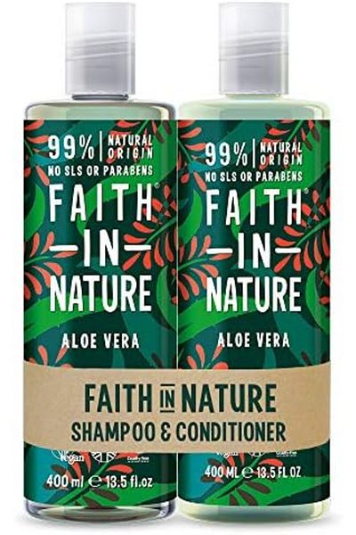 Faith In Nature Aloe Vera Shampoo and Conditioner Set