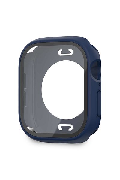 Nezih Case ساعة Apple Watch Series 10 مقاس 46 ملم متوافقة مع حافظة حماية أمامية وخلفية بزاوية 360 درجة وواقي شاشة