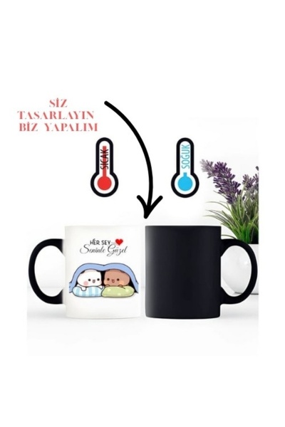 porselen Bardak,Kişiye Özel Kupa Bardak-Çift Taraf Fotoğraf Baskılı Kupa - Fo...