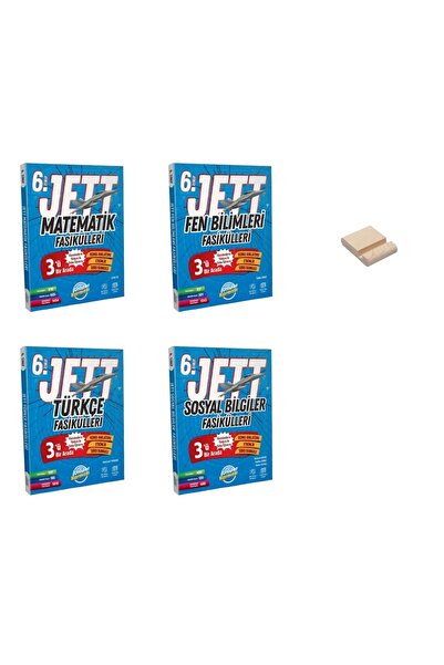 Ünlüler Karması 6. Sınıf JETT Matematik Fen Bilimleri Türkçe ve Sosyal Bilgil...