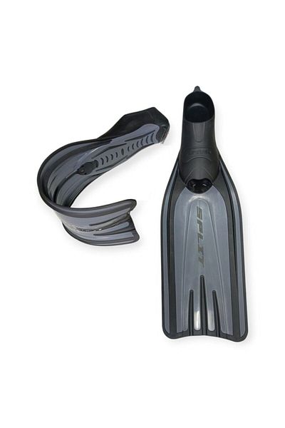 Splito Split Flexible Swimmer Flippers with Black Bag - 38-39 - Bxl583