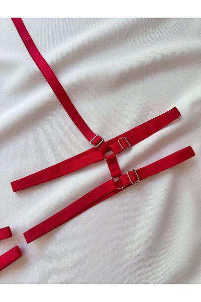 İNKO İÇ GİYİM Flexible Adjustable Double Leg Band with Belt