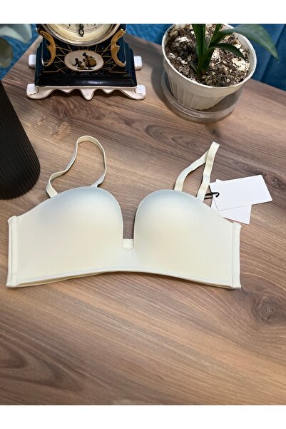 MİSFER Άνετο σουτιέν χωρίς λουράκια με κοπή με λέιζερ