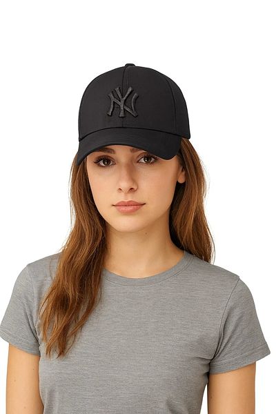awix Sports Unisex Premium Ny New York Unisex Cap 100% Cotton Beige
