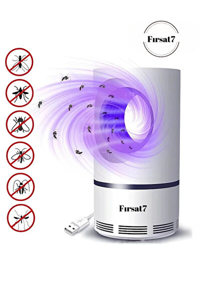 Fırsat7 Usb Led Sivrisinek Öldürücü Lamba - Uv Fotokatalizörlü Elektrikli Böc...