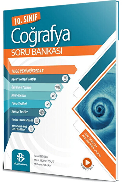 Bilgi Sarmal Yayınları 10. Sınıf Coğrafya Soru Bankası / Mehmet Arslan / Bilgi Sarmal Yayınları / 9786256712386