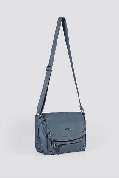 KAZAX Witer Blue Skin Shoulder Bag