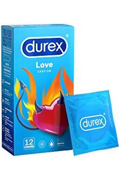Durex Love Condoms, 12ct, Transparent