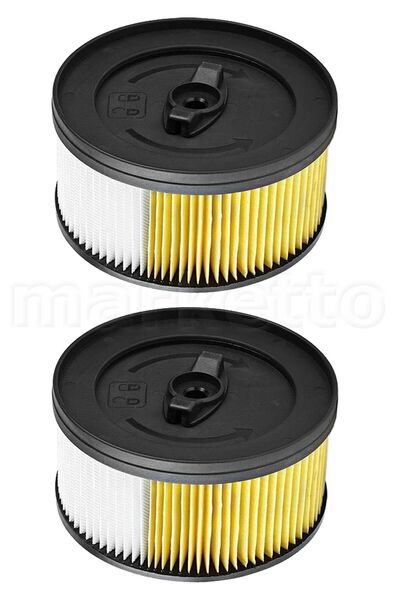 Marketto فلتر أسطواني نانو متوافق مع كارشر WD 5600 قطعتين