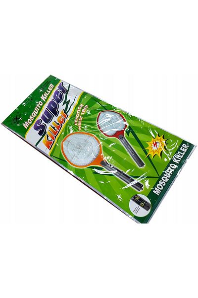 MalTec Lovitoare electrică pentru muște, țânțari sau alte insecte, lungime 47 cm