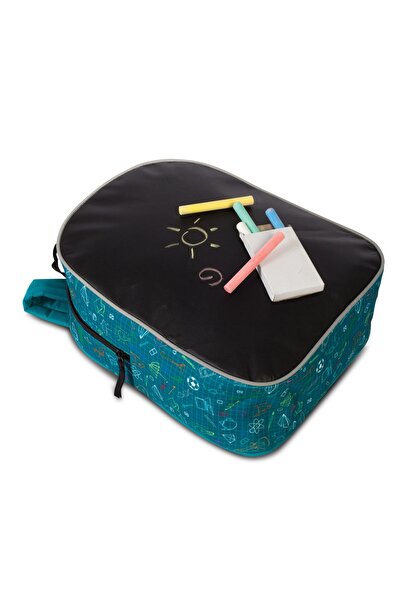 Fabrizio Ghiozdan de colorat, Fabrizio, Copii, 30 x 23 x 10 cm, F20614, Albastru