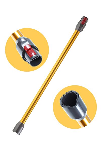 Marketto Gold Color Compatible Vacuum Cleaner Pipe for Dyson V12 Detect (Only V12 Compatible) Gold