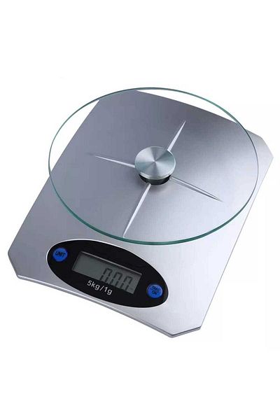 Universal Cântar de bucătărie KE-5 Imperial, 5 kg, argintiu