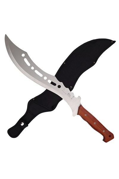 DIGIMAT STORE Maceta ALLADIN DIGIMAT®, constructie FULL TANG, lama BOWIE, lama lunga si ascutita, 42 cm, maner er