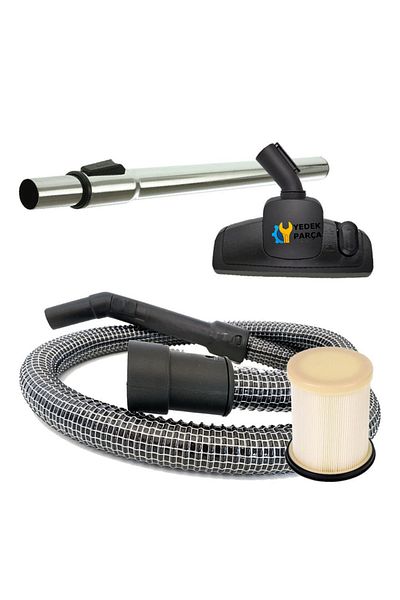 Ozba Ticaret Arnica Compatible Hydra Vacuum Cleaner Steel Wire Hose Absorbent Head Telescopic Pipe Filter