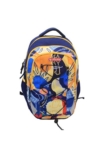 Herlitz Rucsac Strings Pro, Motiv Art, Culoare Multicolor, Material Material Textil, Dimensiuni 43×29×22cm