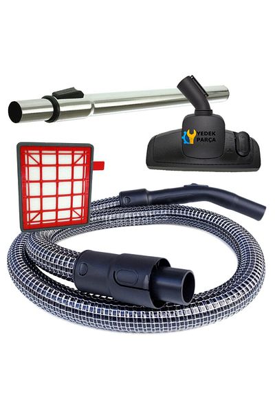 Ozba Ticaret Fakir Compatible Veyron Turbo XL Vacuum Cleaner Steel Wire Hose Absorbent Hood Telescopic Pipe Fil