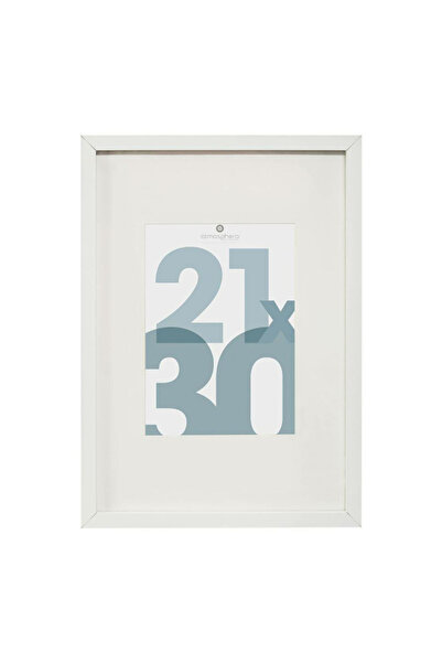 Atmosphera إطار صورة خشبي مستطيل الشكل من مانو، مقاس 21 × 30 سم