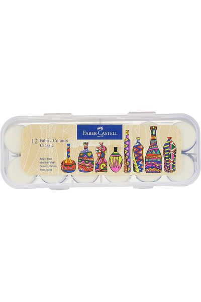 Faber Castell Faber-Castell 1410507 Fabric Color 12 Piece Set