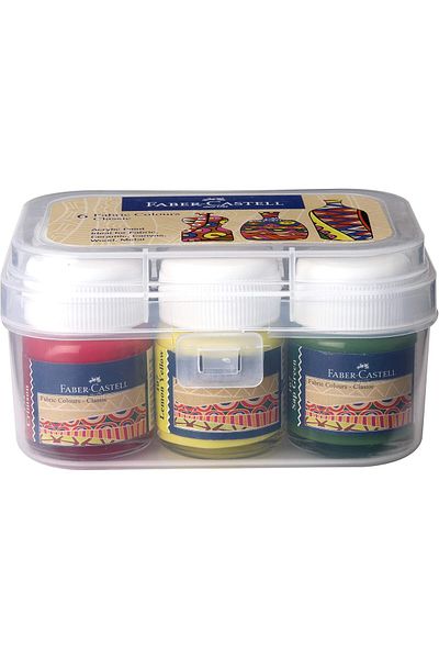 Faber Castell Fabric Colors - 6 Shades