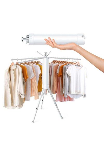 COOYA Drying Rack,Portable Tripod Design,Foldable Space Saver,for Indoor Outdoor